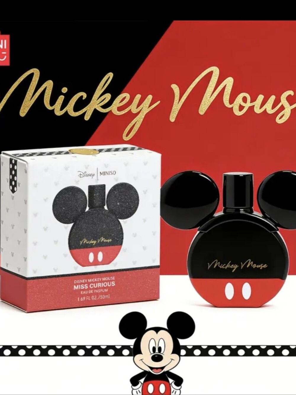 MickeyMouse Perfume, New, Disney Collectable